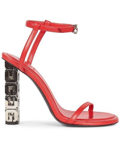 givenchy heels red|Givenchy high heels.